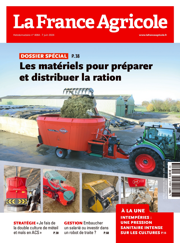 Couverture du magasine La france agricole