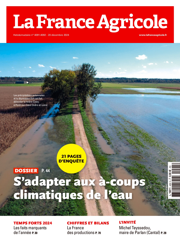 Couverture du magasine La france agricole