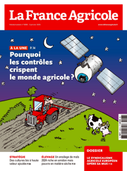 Couverture du magasine La france agricole