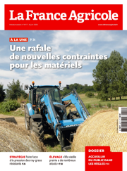 Couverture du magasine La france agricole
