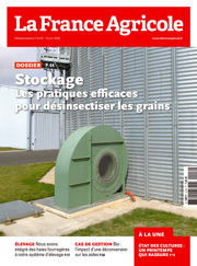 Couverture du magasine La france agricole