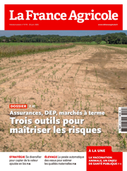 Couverture du magasine La france agricole