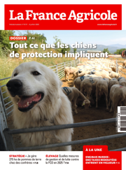 Couverture du magasine La france agricole