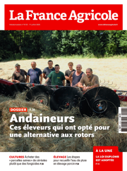 Couverture du magasine La france agricole