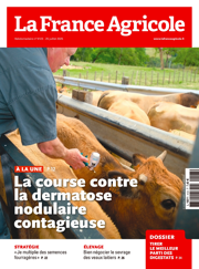 Couverture du magasine La france agricole