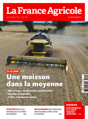 Couverture du magasine La france agricole