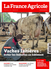 Couverture du magasine La france agricole
