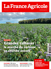 Couverture du magasine La france agricole