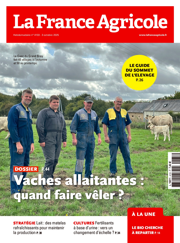 Couverture du magasine La france agricole