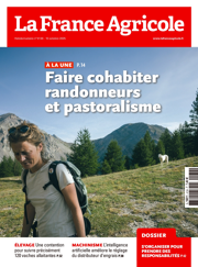 Couverture du magasine La france agricole