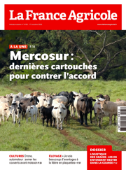 Couverture du magasine La france agricole