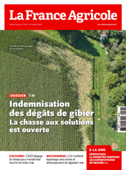 Couverture du magasine La france agricole