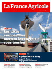 Couverture du magasine La france agricole