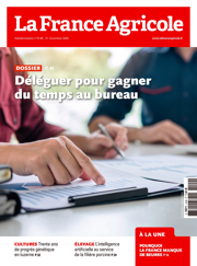 Couverture du magasine La france agricole