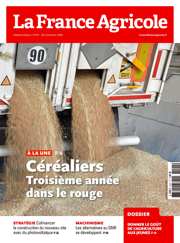 Couverture du magasine La france agricole