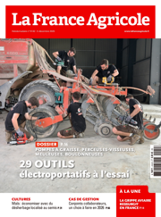 Couverture du magasine La france agricole
