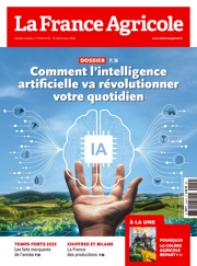Couverture du magasine La france agricole