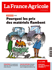 Couverture du magasine La france agricole