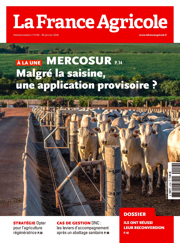 Couverture du magasine La france agricole