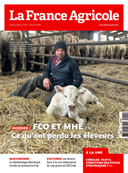 Couverture du magasine La france agricole