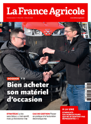 Couverture du magasine La france agricole