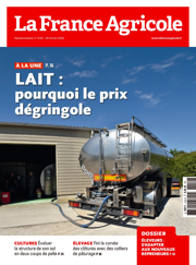 Couverture du magasine La france agricole
