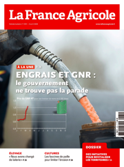 Couverture du magasine La france agricole