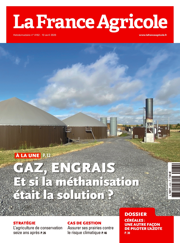 Couverture du magasine La france agricole