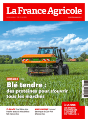 Couverture du magasine La france agricole