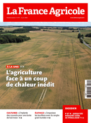 Couverture du magasine La france agricole