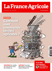 Couverture du magasine La france agricole