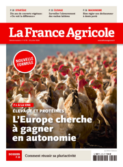 Couverture du magasine La france agricole