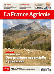 Couverture du magasine La france agricole