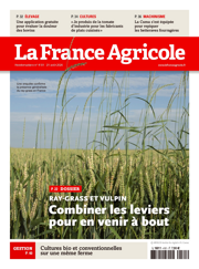 Couverture du magasine La france agricole