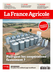 Couverture du magasine La france agricole