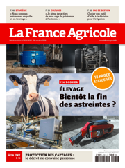 Couverture du magasine La france agricole